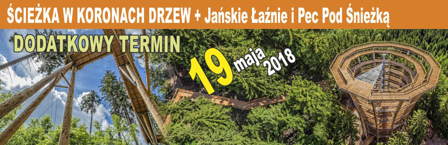Ścieżka w Koronach Drzew i Jańskie Łaźnie 2018